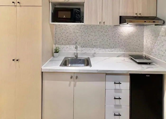 アパート Stylish Unit With Balcony In Grace Residences マニラ市