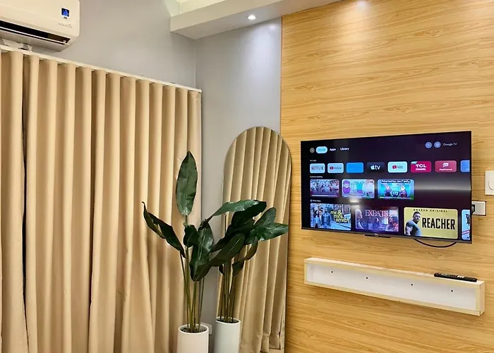 Stylish Unit With Balcony In Grace Residences マニラ市